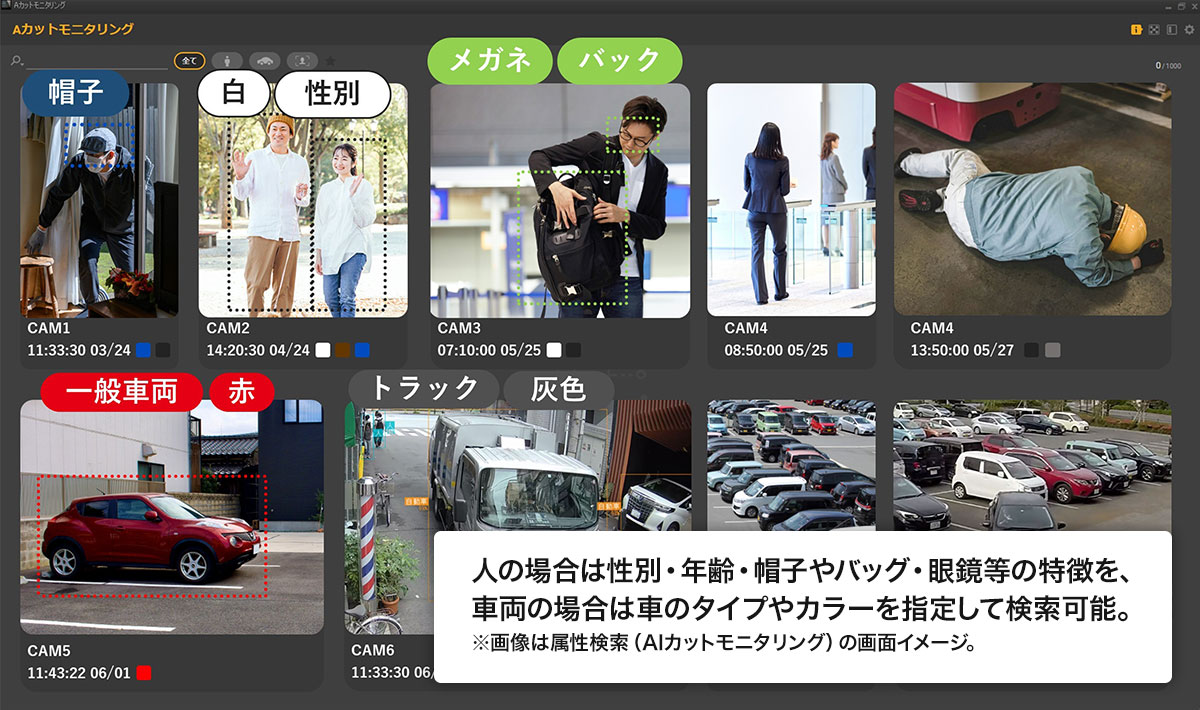 属性検索イメージ図